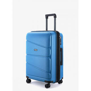 Большой чемодан V&V Travel Peace на 115/125 л из полипропилена Синій